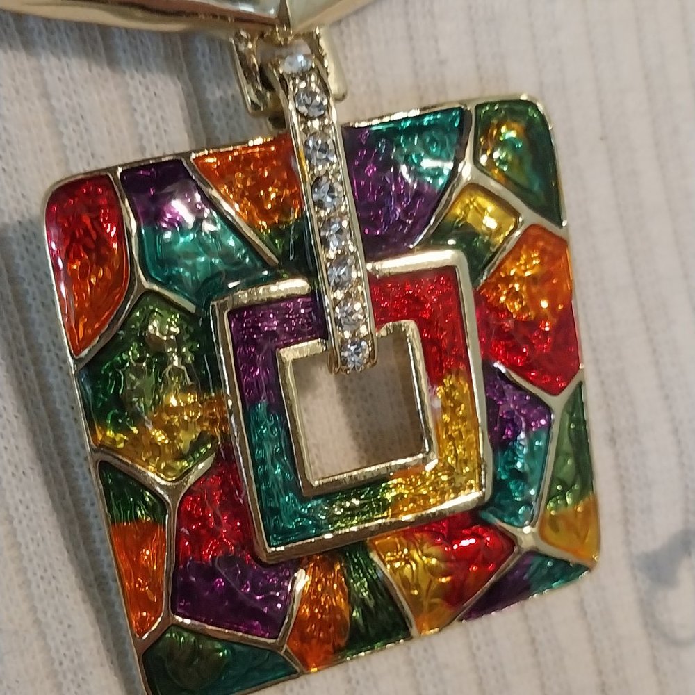 2956 Two Necklace with Earrings Lot - Picture 10 of 12